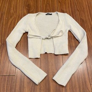 Nasty Gal L/S crop top